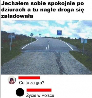 Mem o drogach w Polsce